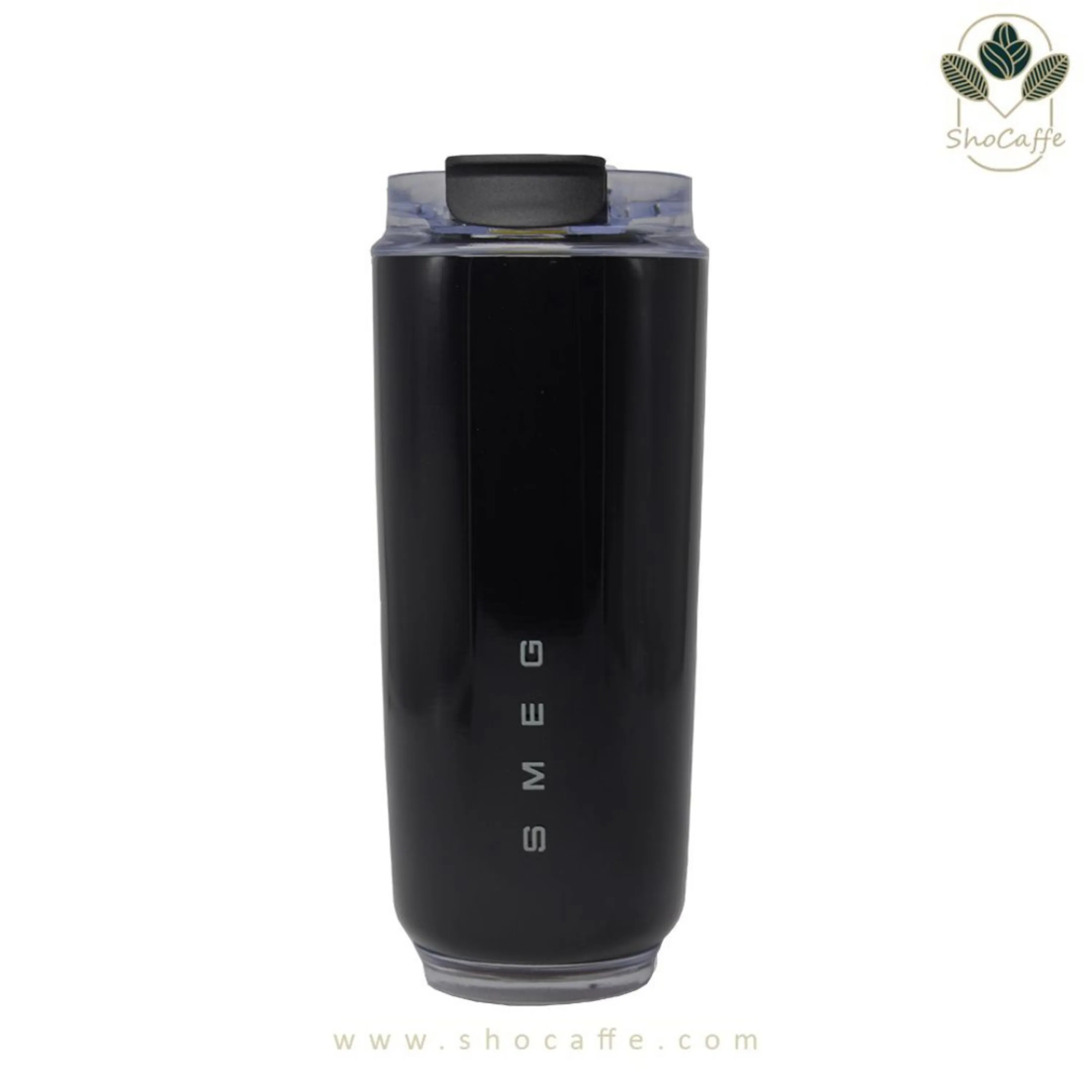 تراول ماگ اسمگ مشکی مدل Smeg648 گنجایش 480 میلی لیتر- سایز بزرگ